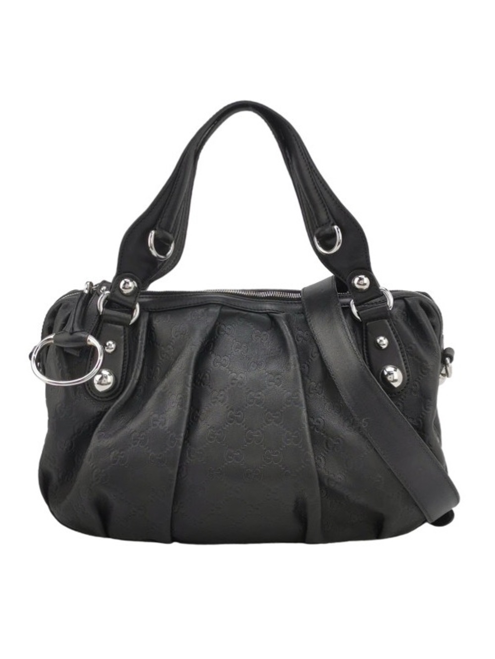 Calf Leather Gucci Guccissima Icon Bit Medium